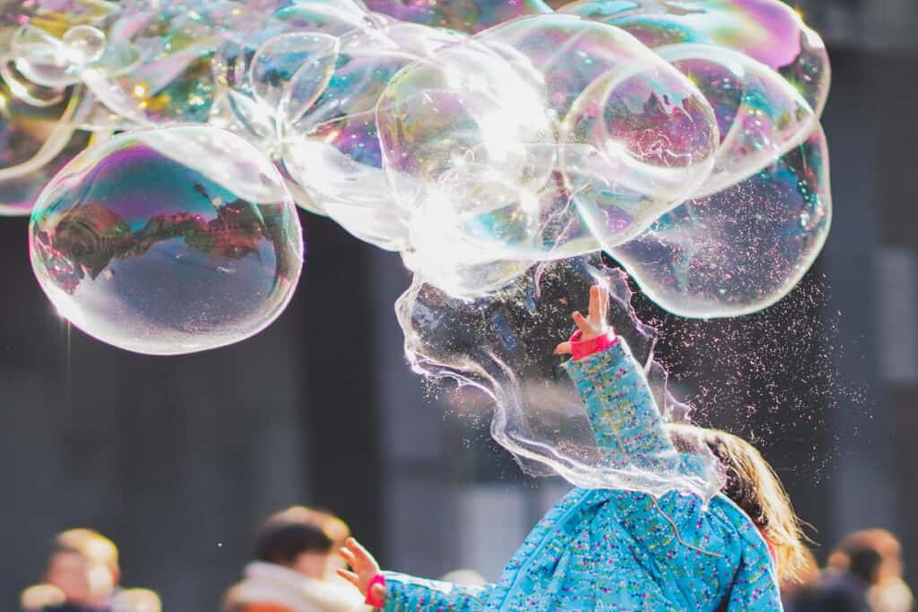 Bubble party theme -  Italia