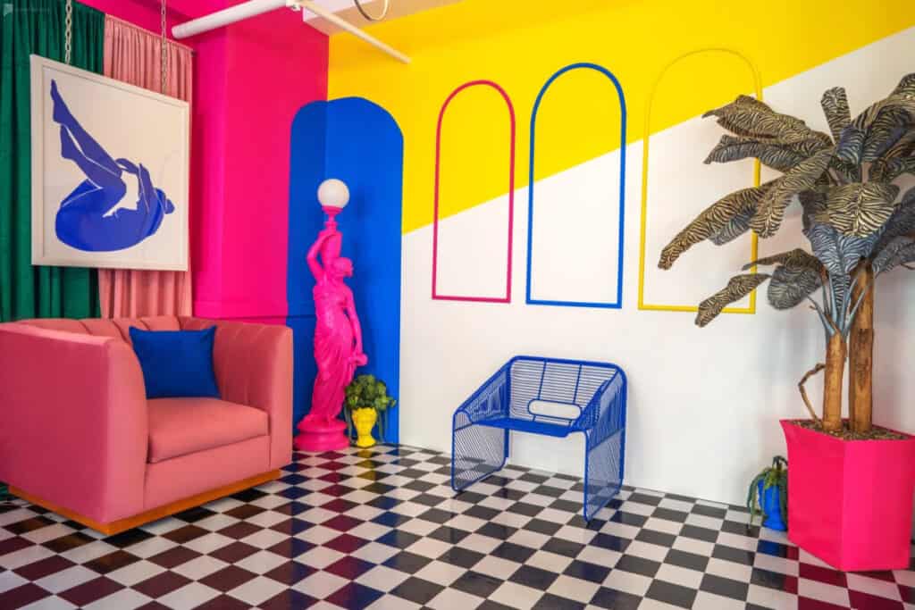LA retro pop art palace