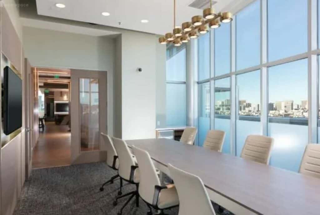 gorgeous conference space overlooking Mission Bay in San Francisco